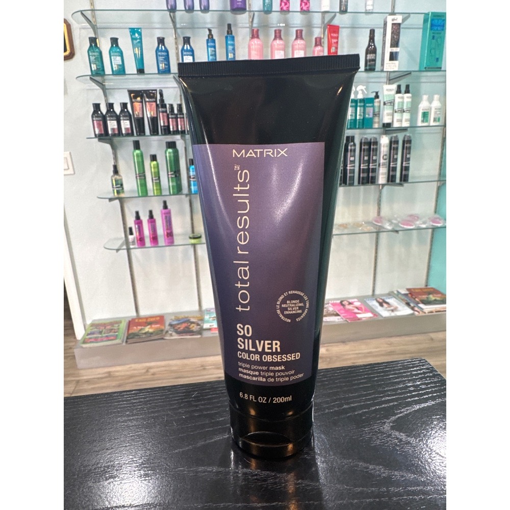 Matrix Hair Mask 6.8oz Total Results So Silver Color Obsessed NEW